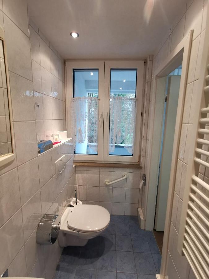 Hotel Pension Wiesenau Salzhausen Εξωτερικό φωτογραφία