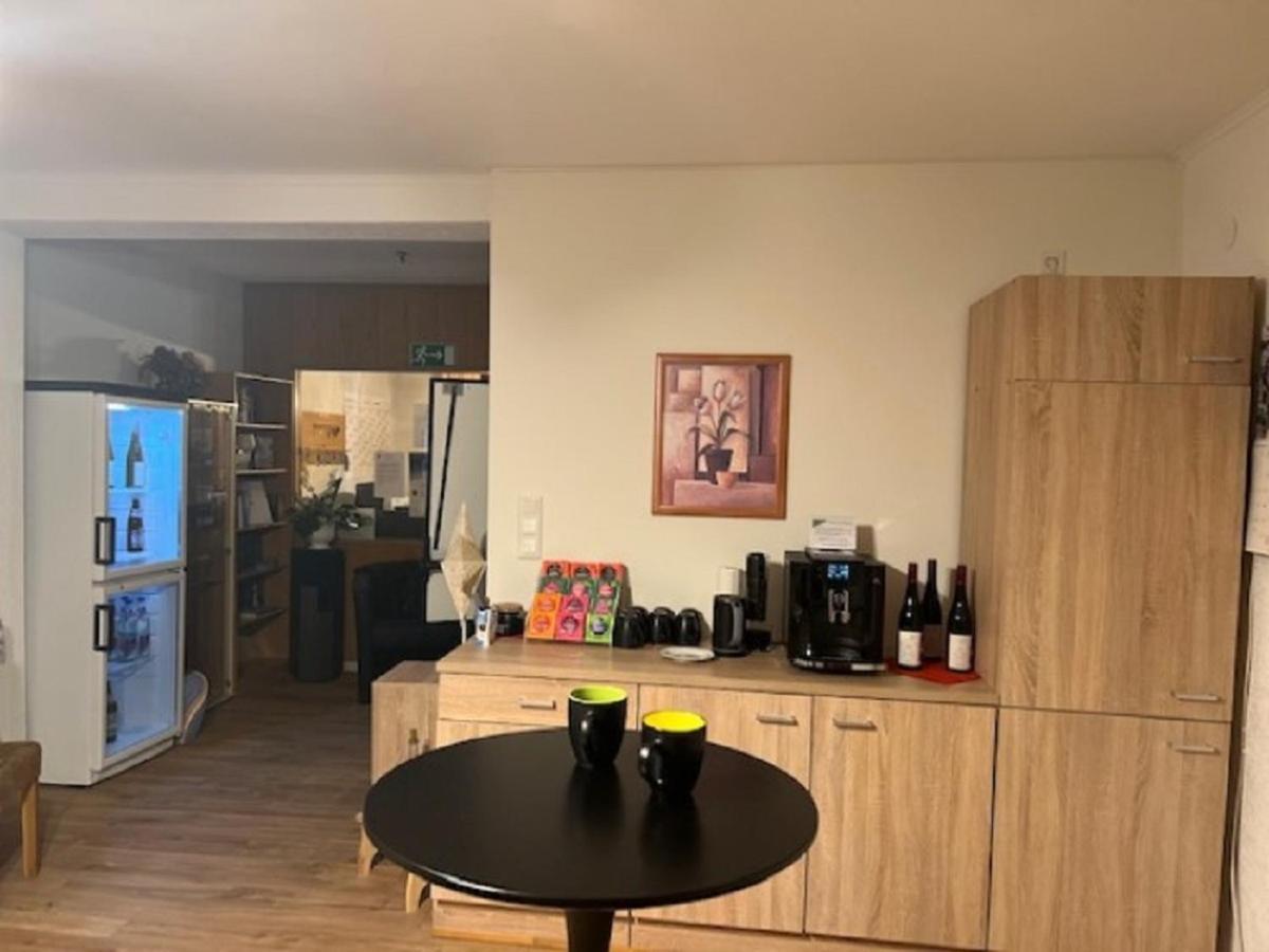 Hotel Pension Wiesenau Salzhausen Εξωτερικό φωτογραφία
