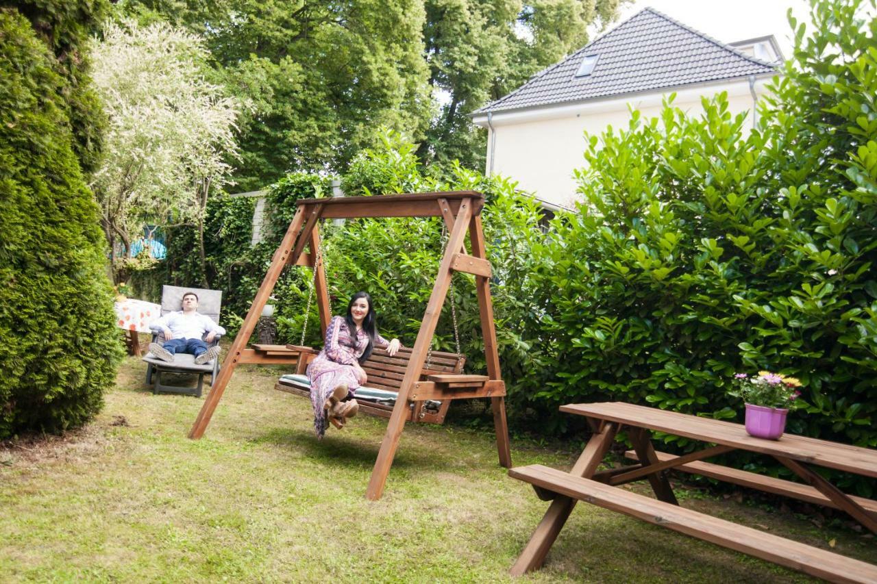Hotel Pension Wiesenau Salzhausen Εξωτερικό φωτογραφία