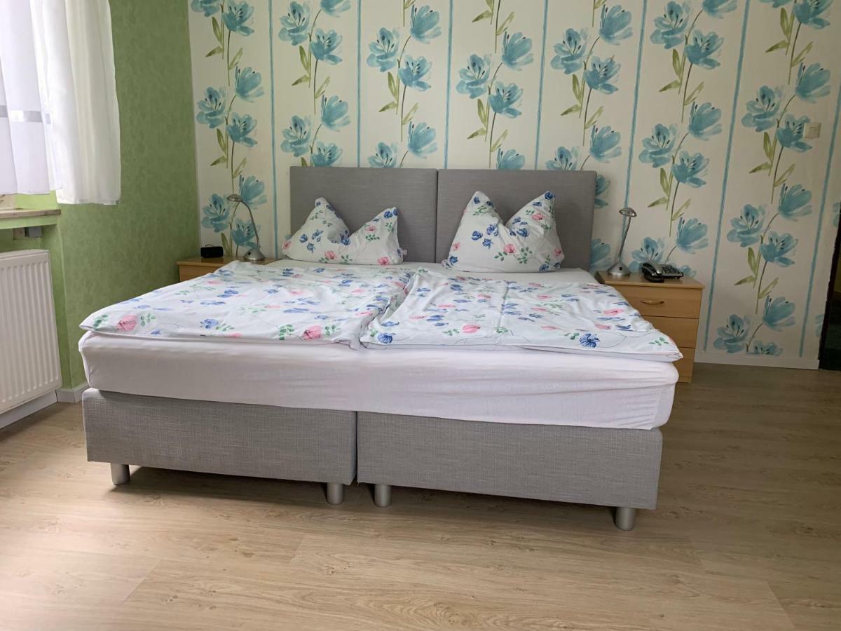 Hotel Pension Wiesenau Salzhausen Εξωτερικό φωτογραφία